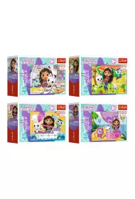 Puzzle 20 el. miniMAXI Kolorowy dzie� Gabby 56041 Trefl
