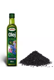Targroch Olej z czarnuszki toczony na zimno 500 ml