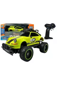 Auto R/C Beetle zielone 6.5km/h LeanToys