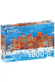 Puzzle 1000 el. Gotowi na �wi�ta Enjoy