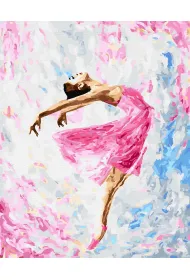 Twoje Hobby Malowanie po numerach - Ta�cz�ca balerina 40x50cm