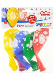 Godan Balony Premium Hel z nadr. 0, 13" op. 5szt.