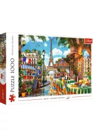 Puzzle 1000 el. Paryski poranek Trefl