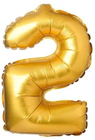 Arpex Balon foliowy matowy z�oty 2 69cm
