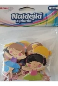 Brewis Naklejki z pianki taniec 16 szt.