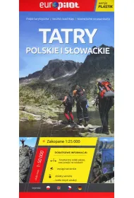 Tatry polskie i s�owackie. Mapa turystyczna w skali 1:50 000 (wersja plastik)