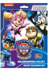 Zestaw kolorowanek z flamastrami 8el Psi Patrol