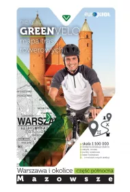 GREENVELO mapa tras rowerowych Warszawa i okolice - cz�� p�nocna