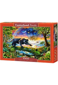 Puzzle 1500 el. Zmierzch pantery Castorland
