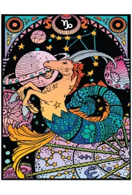 Kolorowanka welwetowa A4 Zodiak Kozioro�ec