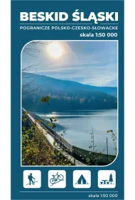 Mapa turystyczna Beskid �l�ski 1:50 000