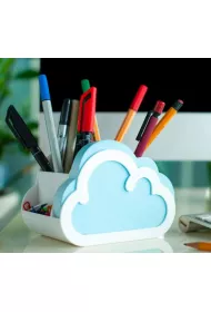 Thinking Gifts Cloud Notes Organizer na biurko z notesem Chmurka