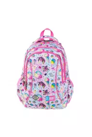 St. Majewski Plecak 3-komorowy Sweet & Pink