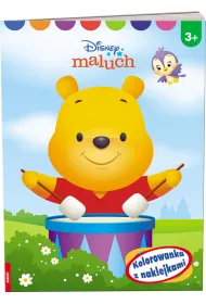 Disney maluch. Kolorowanka z naklejkami