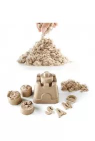 Piasek kinetyczny 1kg w woreczku naturalny beowy