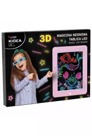 Magiczna neonowa tablica 3D led Kidea