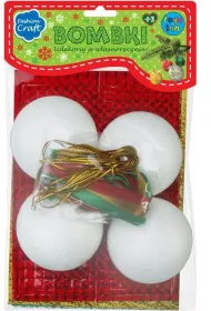 Bombki do dekorowania (zestaw 4 szt) Stnux