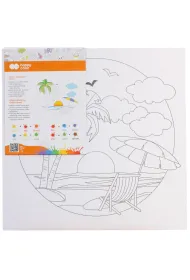 Podobrazie bawe�niane Pejza� 25x25cm HAPPY COLOR
