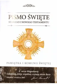 Pismo wite starego I nowego testamentu pamitka