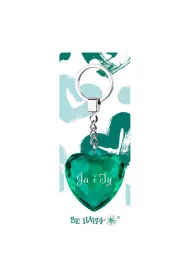 Be-Happy Gifts Brelok serce MIX Ja i Ty/ Kochana Babcia