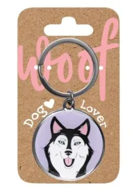 Be-Happy Gifts Brelok dla psiarzy - husky