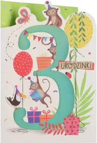 Karnet okazjonalny B6 z kopert� Urodziny PAN DRAGON HM200-2871