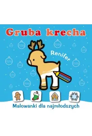 Renifer. Gruba krecha