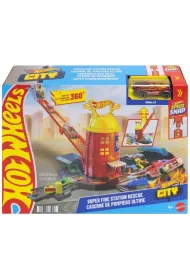 Hot Wheels City Super Remiza stra�acka Mattel