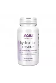 Now Foods Hydration Rescue - Kwas Hialuronowy + Kolagen suplement diety 60 kaps.
