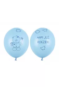 PartyDeco Balony Mi - mam ju roczek 30cm
