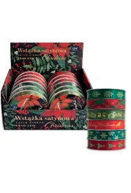 Interdruk Wst��ka satynowa 3m Christmas