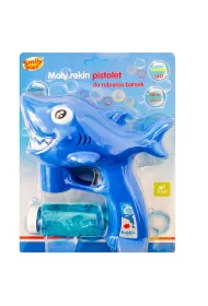 Pistolet do robienia baniek May Rekin Smily Play