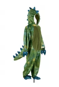 Kostium kombinezon kigurumi zielony dinozaur Tyranozaur 3-4 lata