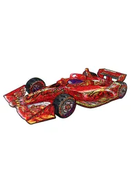 Puzzle drewniane kolorowe - Formu�a 1 Eureka 3D