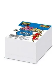 Alfa Pastello Kostka nieklejona ECO bia�a 85x85x50mm