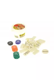 Domino w wiaderku z �etonami 45el Adar