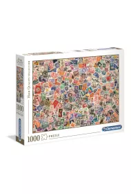 Puzzle 1000 el. Znaczki Clementoni