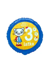 Godan Balon foliowy Kicia Kocia 3 latka 46cm