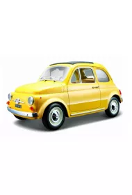 Fiat 500 F 1965 Yellow 1:24 BBURAGO