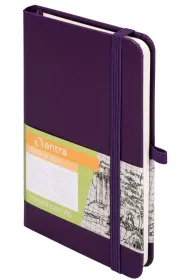 Notesy Antra Notes A6 Romantyzm Fiolet linia