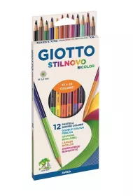 Giotto Kredki 2-stronne Stilnovo 36 kolor�w 18 szt.