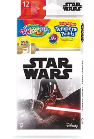 Patio Farby Colorino Kids tempera w tubach 12 ml Star Wars 12 x 12 ml