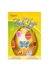 Zestaw "Z�ote Jajo" ze z�otym barwnikiem i naklejkami Arpex