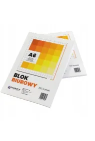 BLOK BIUROWY A6 100 # 5szt kratka