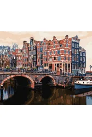 Ideyka Malowanie po numerach - Uroczy Amsterdam 40x50cm