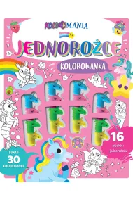 Koloromania. Jednoro�ce. Kolorowanka