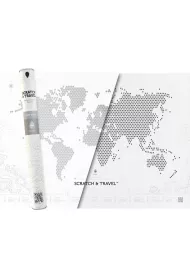 Mapa zdrapka Loft White