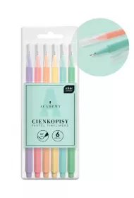Cienkopisy pastelowe Academy