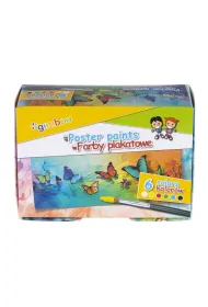Farby plakatowe Gimboo 6x20ml kolor�w
