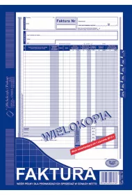 Michalczyk i Prokop Faktura A4 wielokopia